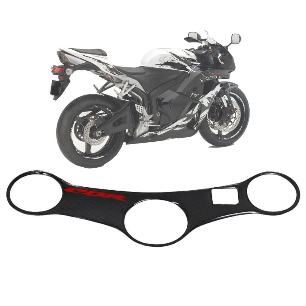 Carbon Motorcycle Decal Pad Triple Tree Top Clamp Upper Front End Car Stickers Decals For HONDA 99-00 CBR600 F4/01-07 F4I
Carbon Motorcycle Decal Pad Triple Tree Top Clamp Upper Front End Car Stickers Decals For HONDA 99-00 CBR600 F4/01-07 F4I
