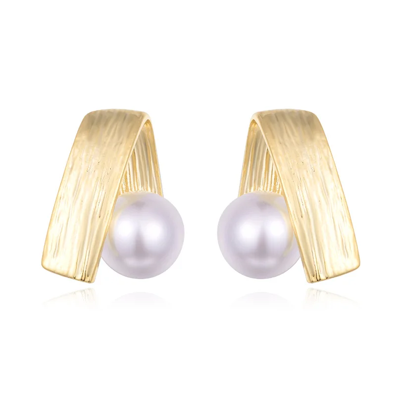 Shienland New Fashion Geometric Stud Earring For Women Trendy Jewelry Round Imitation Pearls bijoux Earrings Ear brinco s
Shienland New Fashion Geometric Stud Earring For Women Trendy Jewelry Round Imitation Pearls bijoux Earrings Ear brinco s