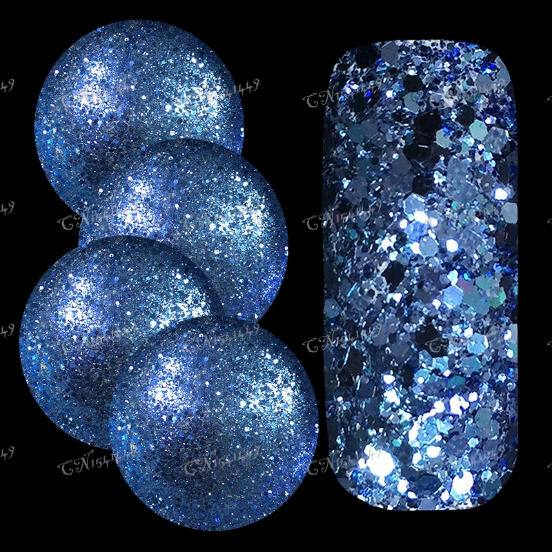 10ml/box Nail Art Glitter Lake Blue Powder Mix Siz Clear Sequins Acrylic Powder Dust UV Polish Mixed Decoration Glitter 716
10ml/box Nail Art Glitter Lake Blue Powder Mix Siz Clear Sequins Acrylic Powder Dust UV Polish Mixed Decoration Glitter 716