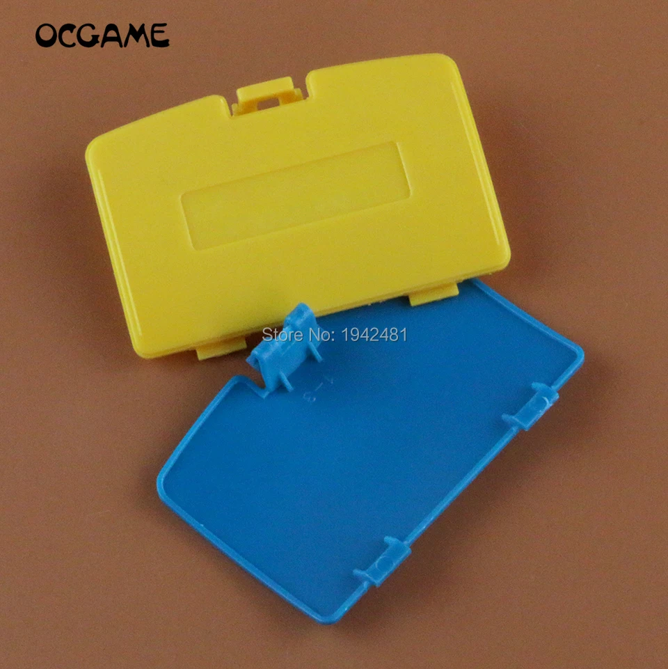 OCGAME 100 шт./лот для GBC аккумулятор крышка Gameboy Advance батареи Замена двери 5 видов