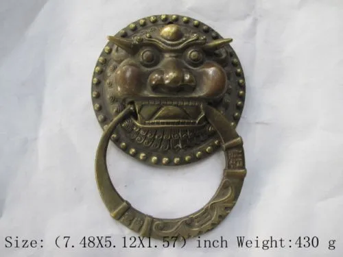 decoration bronze factory Pure Brass Antique Old Classical Copper Fierce Lion Statue Door-knocker, ward off bad luck statue
decoration bronze factory Pure Brass Antique Old Classical Copper Fierce Lion Statue Door-knocker, ward off bad luck statue