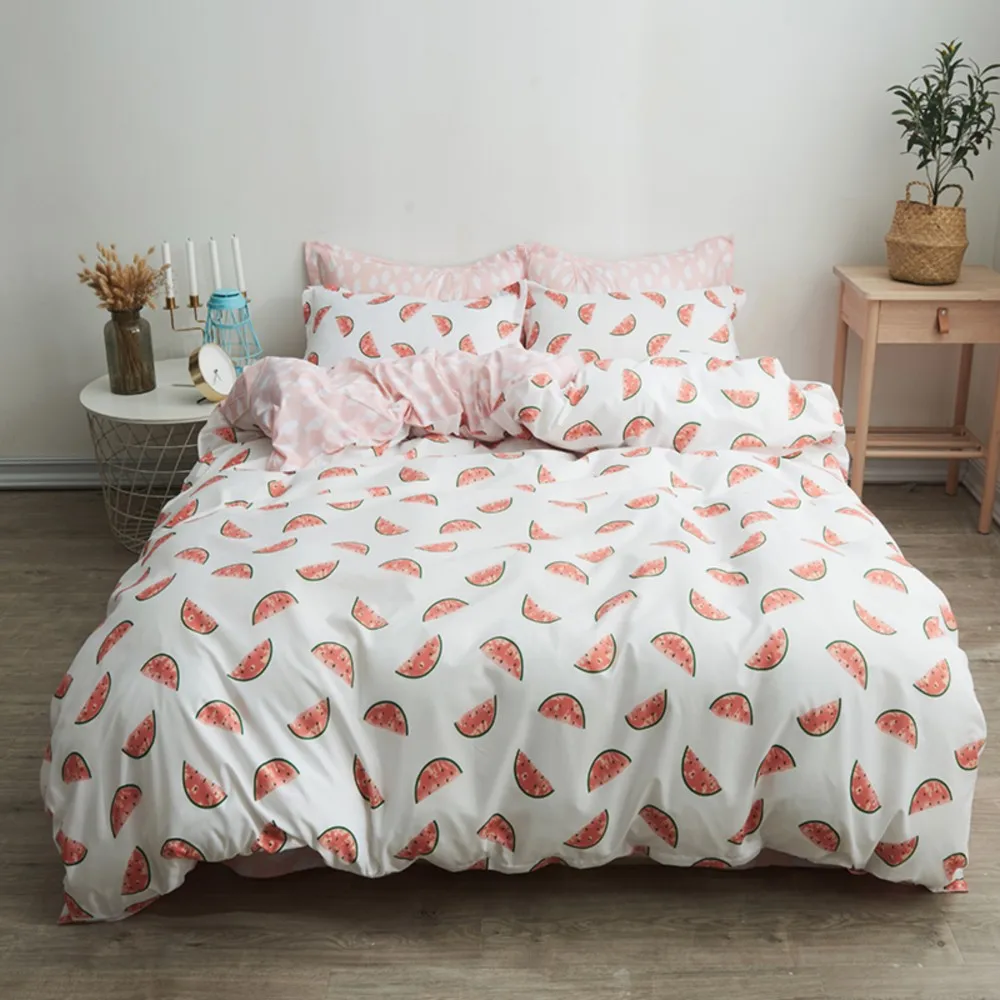 Комплект постельного белья King Size из 3/4 предметов для спальни, пододеяльник, комплект наволочек, плоская простыня, детские подарки, арбуз
Комплект постельного белья King Size из 3/4 предметов для спальни, пододеяльник, комплект наволочек, плоская простыня, детские подарки, арбуз