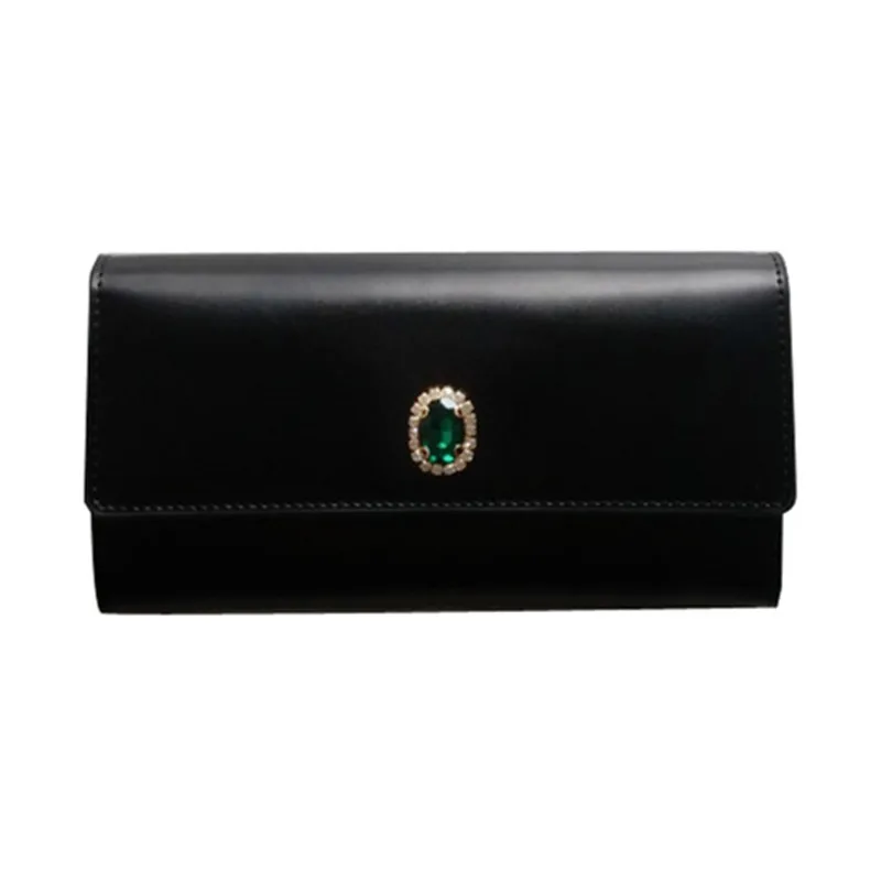 High-grade Ladies Women Genuine Leather Diamond Black Design Clutch Bag Card Holder Purses Hasp Wallet Standard Wallets
High-grade Ladies Women Genuine Leather Diamond Black Design Clutch Bag Card Holder Purses Hasp Wallet Standard Wallets