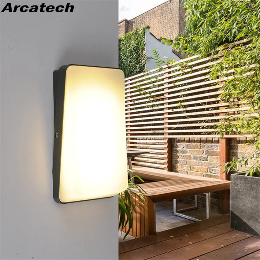 LED Outdoor Waterproof Wall Light 12W LED Garden Wall Lamp Aisle Light Exterior Wall Balcony Corridor Aluminum Lighting NR44
LED Outdoor Waterproof Wall Light 12W LED Garden Wall Lamp Aisle Light Exterior Wall Balcony Corridor Aluminum Lighting NR44