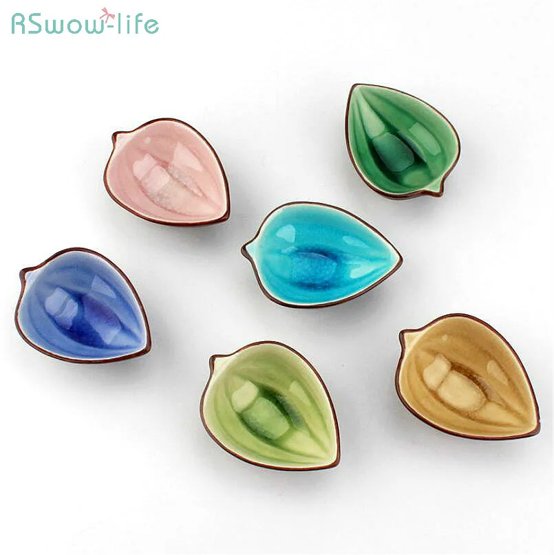 2Pcs 3.5 inches Colorful Creative Side Plate Ceramic Candy Dishs Trinket Mini Snacks Cheese Sushi Plates Leaf Pure Colors
2Pcs 3.5 inches Colorful Creative Side Plate Ceramic Candy Dishs Trinket Mini Snacks Cheese Sushi Plates Leaf Pure Colors