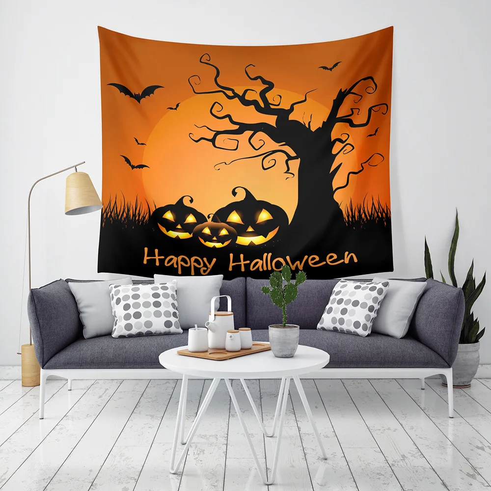 Halloween Tapestry Pumpkin Castle Wall Hanging Home Decor Gifts Funny Beach Towel Throw Blanket Picnic Yoga Mat 200*150cm
Halloween Tapestry Pumpkin Castle Wall Hanging Home Decor Gifts Funny Beach Towel Throw Blanket Picnic Yoga Mat 200*150cm