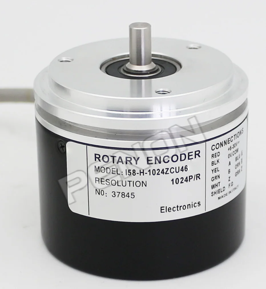 I58-H-1024ZCU46 I58S-H-1024ZCU410 I58-Y-1000ZCU46 Lika Alternative Incremental Rotary Encoder Sensor 6mm Shaft Universal Circuit
I58-H-1024ZCU46 I58S-H-1024ZCU410 I58-Y-1000ZCU46 Lika Alternative Incremental Rotary Encoder Sensor 6mm Shaft Universal Circuit