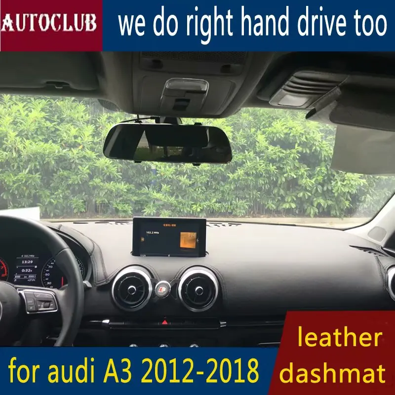 Кожаный коврик для приборной панели Audi a3 s3 Sportback 2012-2018 |