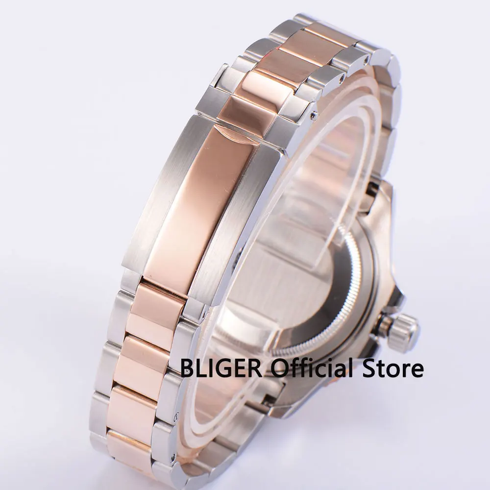 Sapphire Crystal BLIGER 40MM Brown Dial Coffee Ceramic Rotating Bezel Miyota Automatic Movement Men's Watch
Sapphire Crystal BLIGER 40MM Brown Dial Coffee Ceramic Rotating Bezel Miyota Automatic Movement Men's Watch