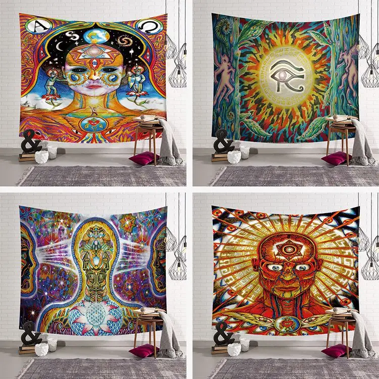 1 Psc Fashion Art Mural Nordic Ins Style Witchcraft Decorative Hippie Mandala Macrame Bohemian Wall Hanging Tapestry Beach Towel
1 Psc Fashion Art Mural Nordic Ins Style Witchcraft Decorative Hippie Mandala Macrame Bohemian Wall Hanging Tapestry Beach Towel