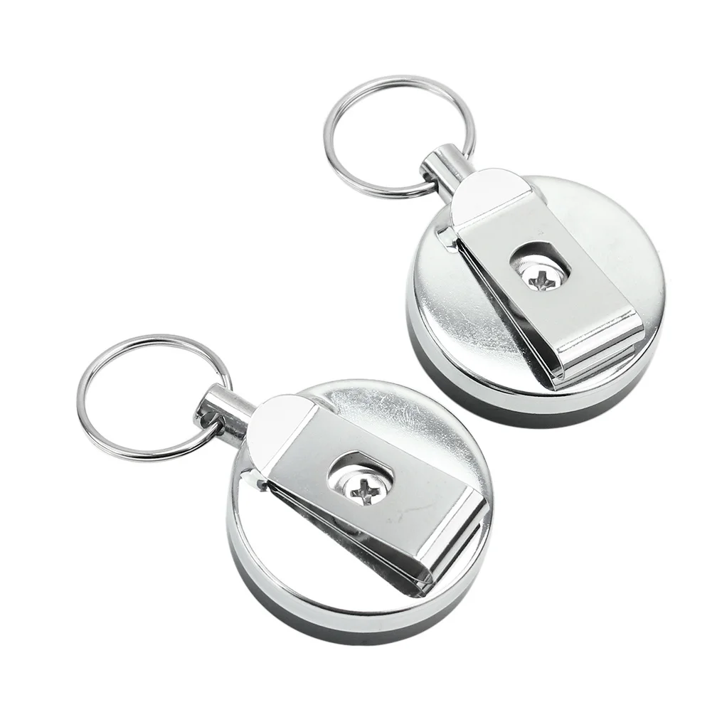 2pcs Key Chain Recoil Extendable Metal Wire Ring Clip Pull Keyring Retracting Keychains For Bag Key Decor Belt Clip Card Holder
2pcs Key Chain Recoil Extendable Metal Wire Ring Clip Pull Keyring Retracting Keychains For Bag Key Decor Belt Clip Card Holder