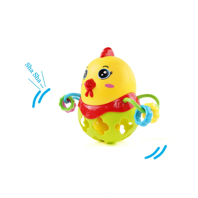 1PC Rattles Handbell Chicken Musical Instrument Rhythm Baby Toy Chicken Jingle Bell Kid Educational Musical Toys For Children
1PC Rattles Handbell Chicken Musical Instrument Rhythm Baby Toy Chicken Jingle Bell Kid Educational Musical Toys For Children