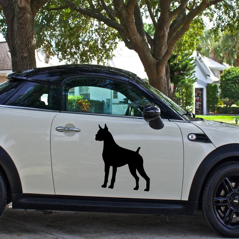 58cm x 50.4cm 2 x Boxer Dog Graphics (one For Each Side) Car Sticker For Cars Door Side, Truck Window Vinyl Decal 8 Colors
58cm x 50.4cm 2 x Boxer Dog Graphics (one For Each Side) Car Sticker For Cars Door Side, Truck Window Vinyl Decal 8 Colors