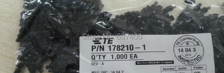 178210-1 CONN PLUG новый резиновый маленький провод, черный TYCO, уплотнительный провод, корпуса AMP, разъемы, клеммы, 100% оригинальные детали
178210-1 CONN PLUG новый резиновый маленький провод, черный TYCO, уплотнительный провод, корпуса AMP, разъемы, клеммы, 100% оригинальные детали