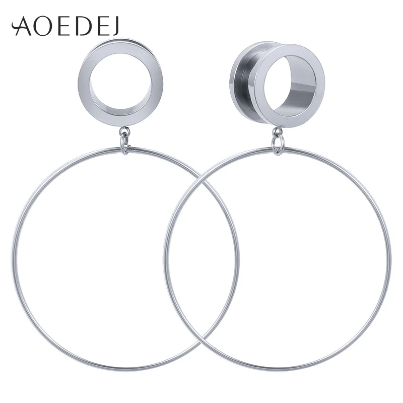 AOEDEJ 316l Surgical Steel Screw Ear Flesh Tunnel Plugs with Big Round Double Flared Hollow Ear Expander Gauge Body Jewelry
AOEDEJ 316l Surgical Steel Screw Ear Flesh Tunnel Plugs with Big Round Double Flared Hollow Ear Expander Gauge Body Jewelry