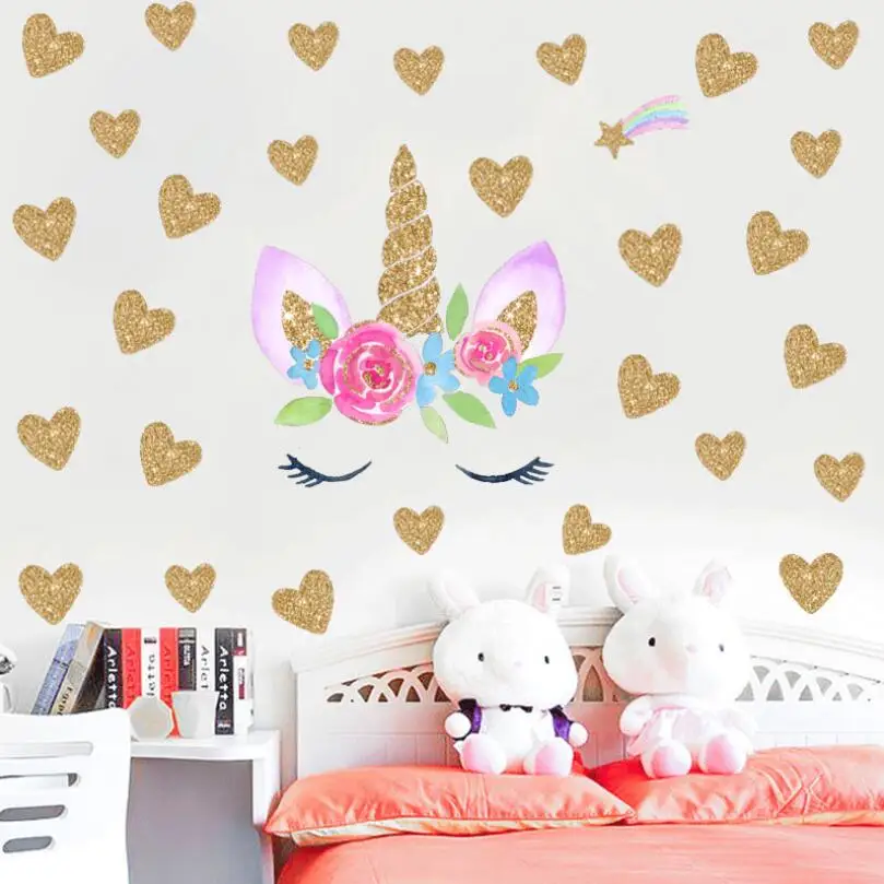 2019 Beautiful Unicorn Stickers Kids Room Decoration Chambre Baby Girl Bedroom Decor Wall Sticker 3d diy Children Pegatinas W147
2019 Beautiful Unicorn Stickers Kids Room Decoration Chambre Baby Girl Bedroom Decor Wall Sticker 3d diy Children Pegatinas W147