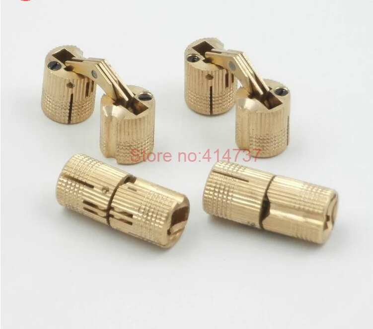 Durable 4pcs 24*50mm 24mm Brass Barrel Hinge Cylindrical Hidden Cabinet Hinges Concealed Invisible Mortise Mount Hinge
Durable 4pcs 24*50mm 24mm Brass Barrel Hinge Cylindrical Hidden Cabinet Hinges Concealed Invisible Mortise Mount Hinge
