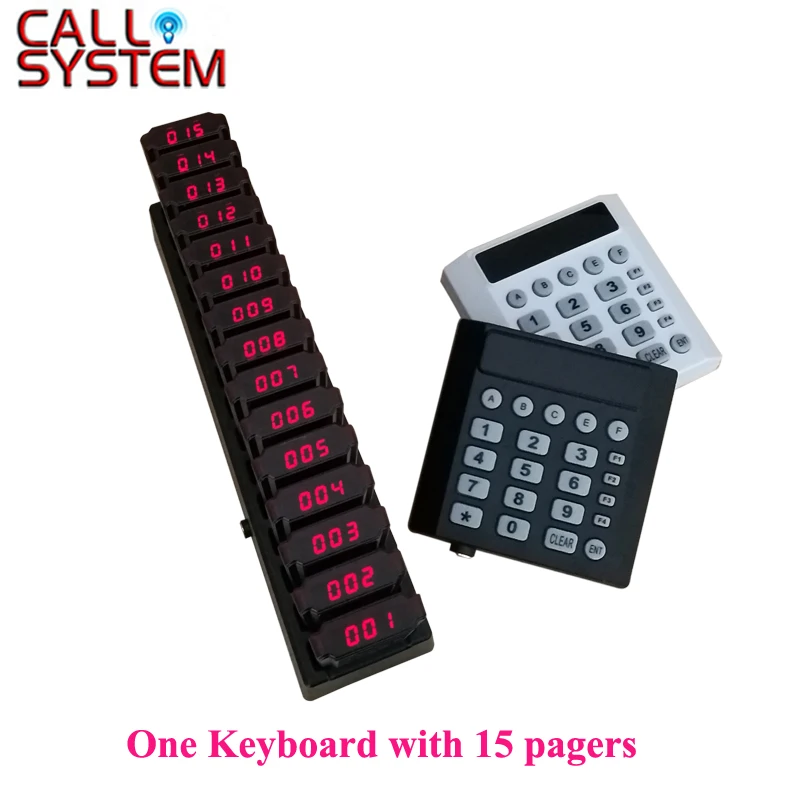 15 Coaster Pagers+1 Keypad Transmitter Pager Restaurant Wireless Calling System
15 Coaster Pagers+1 Keypad Transmitter Pager Restaurant Wireless Calling System