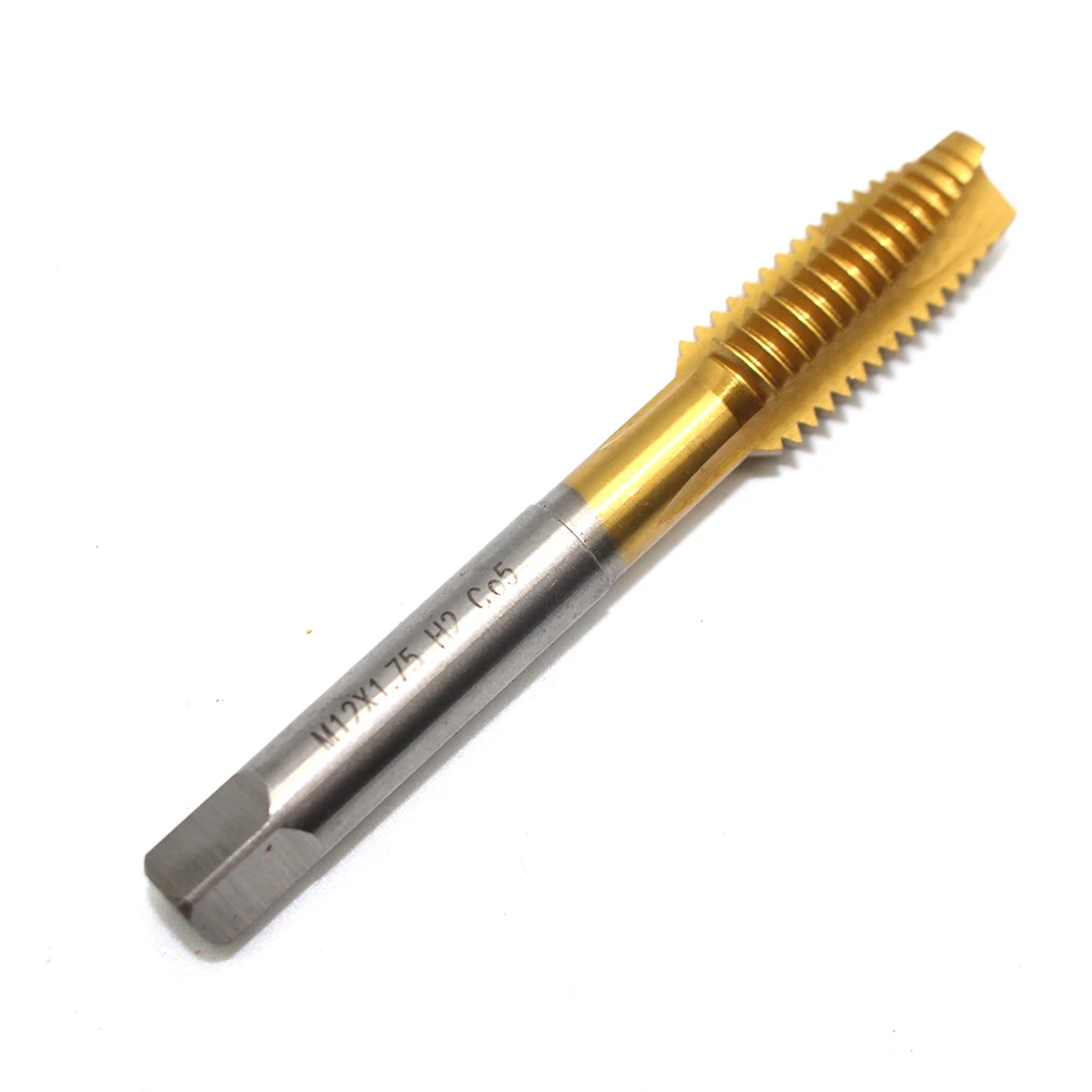 1PC Spiral Point Titanium Plating HSS Cobalt Metric Tap M3 M4 M5 M6 M7 M8 M9 M10 M11 M12 Machine Tool High Speed Steel Screw Tap
1PC Spiral Point Titanium Plating HSS Cobalt Metric Tap M3 M4 M5 M6 M7 M8 M9 M10 M11 M12 Machine Tool High Speed Steel Screw Tap