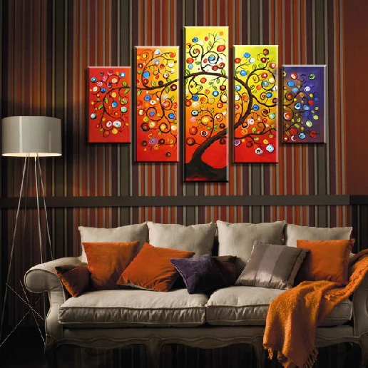 Hand Painted Art Set canvas Wall Picture Home Decoration Oil Painting on canvas 5 Piece Canvas Art Framed Money tree
Hand Painted Art Set canvas Wall Picture Home Decoration Oil Painting on canvas 5 Piece Canvas Art Framed Money tree