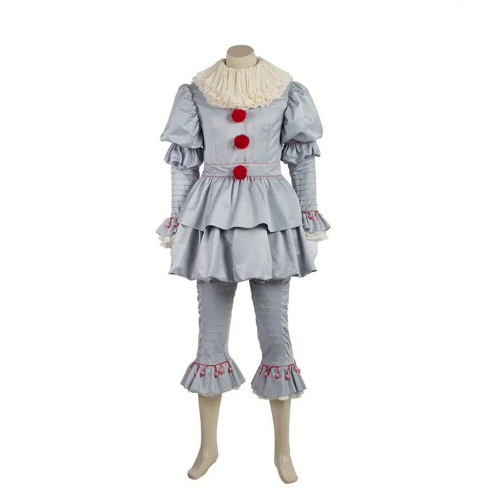 Stephen King It Cosplay Costume Pennywise Costume Clown Costume Halloween Costumes For Men Custom Made Outfit Suit
Stephen King It Cosplay Costume Pennywise Costume Clown Costume Halloween Costumes For Men Custom Made Outfit Suit