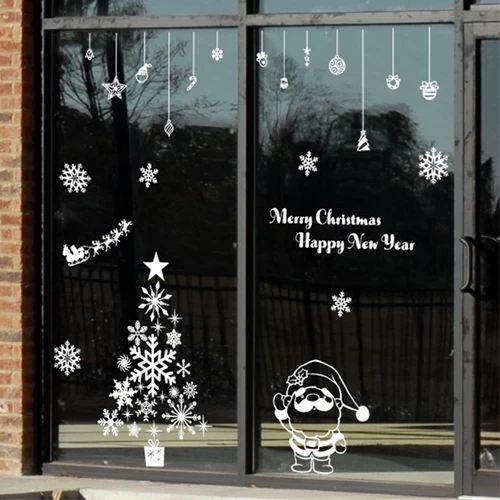 Christmas Tree Sticker X mas Decal Posters Vinyl Wall Decals Decor Mural Glass Shop Window Home Decoration
Christmas Tree Sticker X mas Decal Posters Vinyl Wall Decals Decor Mural Glass Shop Window Home Decoration
