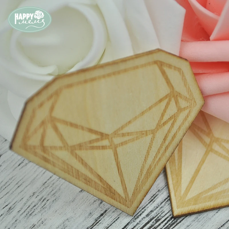 Happymems Wood Shapes Diamond 24pcs DIY Crafts Home Decoration Wall Stickers Embellishments For Scrapbooking Wooden Diamonds
Happymems Wood Shapes Diamond 24pcs DIY Crafts Home Decoration Wall Stickers Embellishments For Scrapbooking Wooden Diamonds