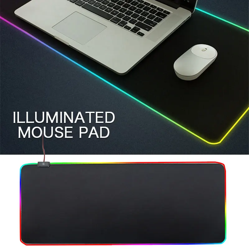 PVC Mice Mat Mouse Mat RGB Mouse Pad Gaming Extra Large Cushion Luminous mouse cushion Very large mouse pad
PVC Mice Mat Mouse Mat RGB Mouse Pad Gaming Extra Large Cushion Luminous mouse cushion Very large mouse pad