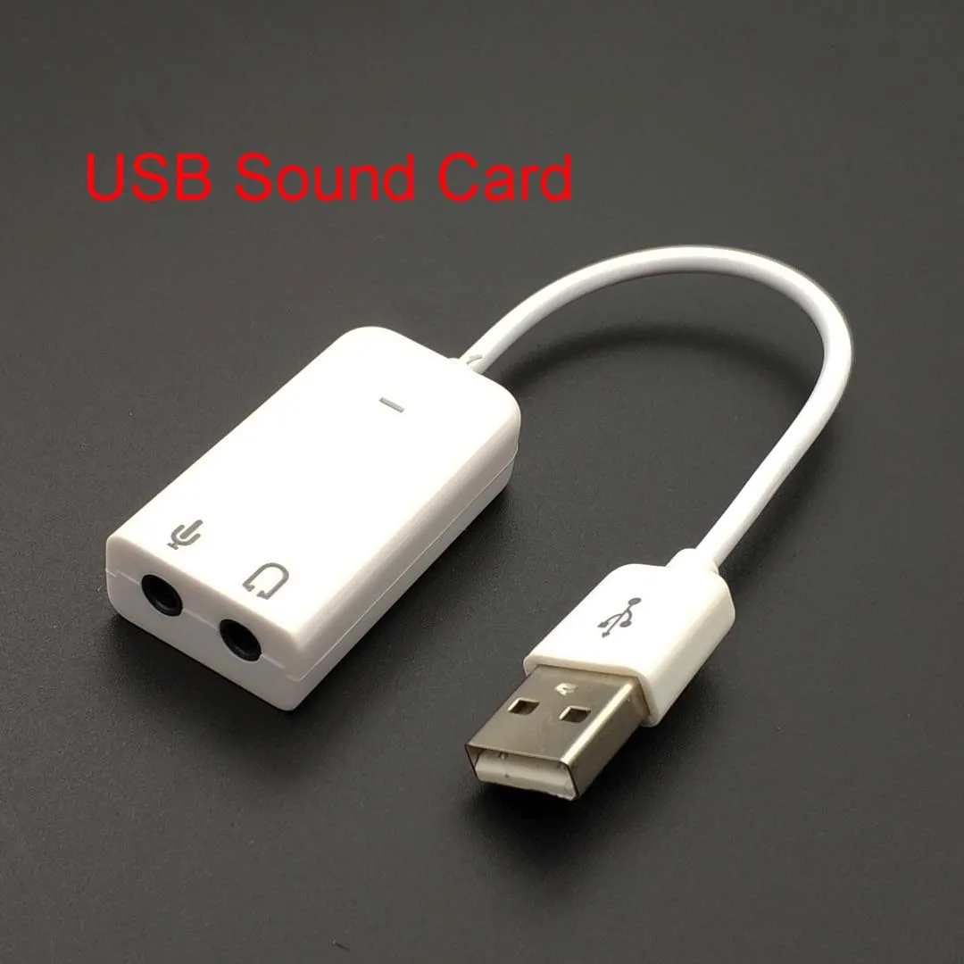 External USB Audio Sound Card Adapter 7.1 Virtual Channel With Cable Microphone 3.5mm Interface Sound Cards
External USB Audio Sound Card Adapter 7.1 Virtual Channel With Cable Microphone 3.5mm Interface Sound Cards