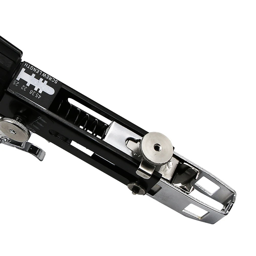 Electric Automatic Chain Belt Nail Screw Gun Screwd nail gun adapter automatic screw spike electric drill woodworking tool | Инструменты