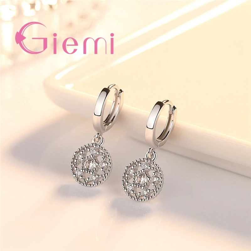 New Arrivals Delicate Ladies Piercing Ear Dangle Earrings with Cubic Zirconia Women Bridal 925 Sterling Silver Accessories
New Arrivals Delicate Ladies Piercing Ear Dangle Earrings with Cubic Zirconia Women Bridal 925 Sterling Silver Accessories