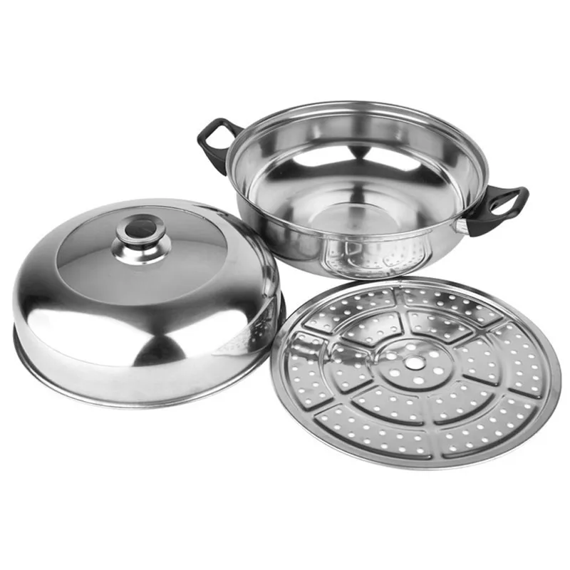28cm Stainless Steel Double-layer Steamer Multi-functional Soup Pot For Gas Cookers Cooking Pot Stainless Steel Cooking Pot Inox
28cm Stainless Steel Double-layer Steamer Multi-functional Soup Pot For Gas Cookers Cooking Pot Stainless Steel Cooking Pot Inox
