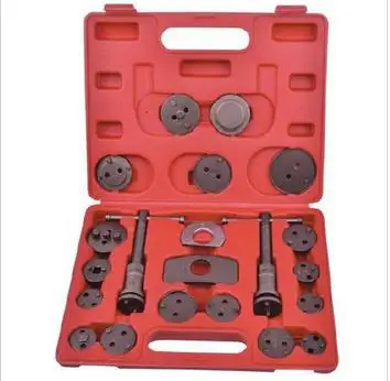21pc Universal Disc Brake Caliper Piston Pad Car Rewind Wind Back Auto Repair Tool Kit
21pc Universal Disc Brake Caliper Piston Pad Car Rewind Wind Back Auto Repair Tool Kit