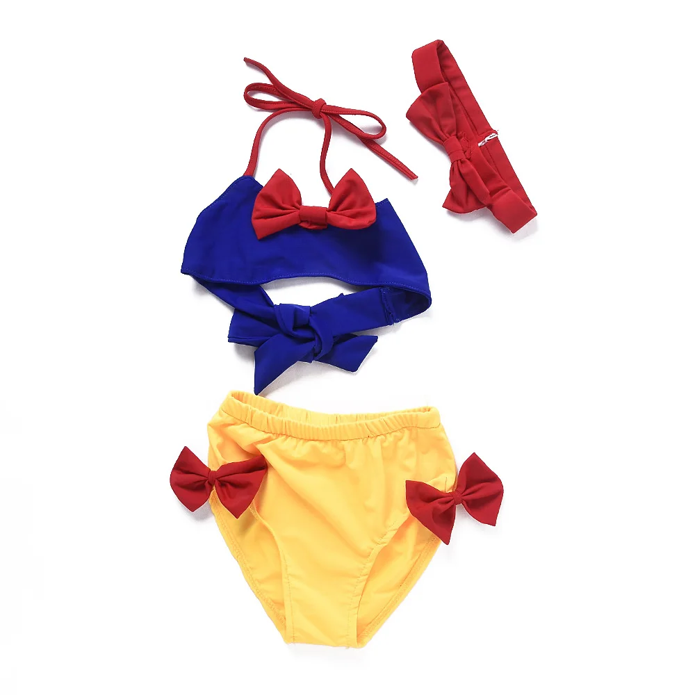 Girl Swimsuit Two Pieces Children's Swimwear Swim Suits Children Split Hollow Bikini Sets Bathing Suit with Bow
Girl Swimsuit Two Pieces Children's Swimwear Swim Suits Children Split Hollow Bikini Sets Bathing Suit with Bow