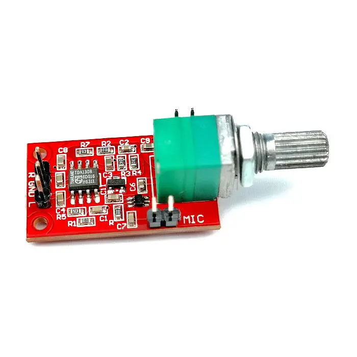 new MAX9812L + TDA1308 MIC Microphone / Headphone Stereo Amplifier AMP Module With volume adjustment potentiometer
new MAX9812L + TDA1308 MIC Microphone / Headphone Stereo Amplifier AMP Module With volume adjustment potentiometer