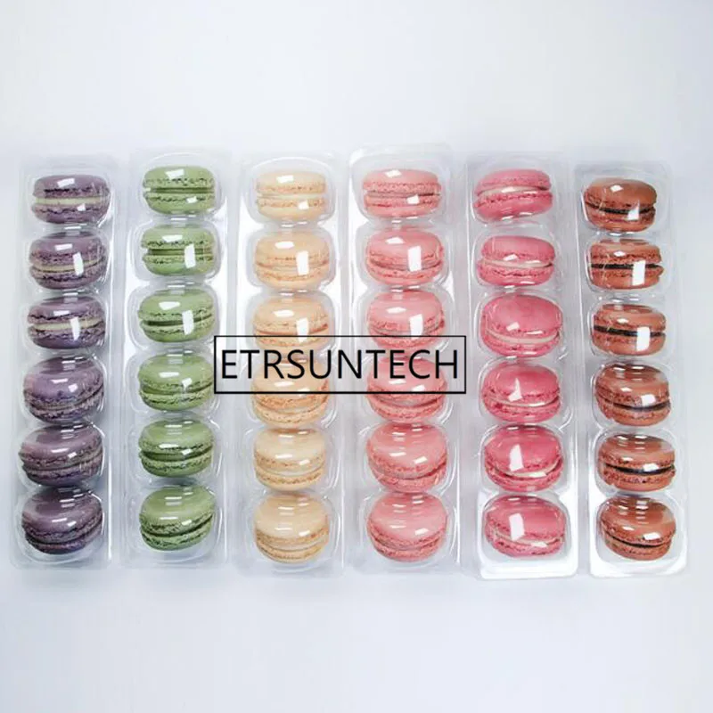 200pcs Clear Plastic Macaron Box for 6 Macarons Birthday Wedding Party Cake Box Bomboniere Favors
200pcs Clear Plastic Macaron Box for 6 Macarons Birthday Wedding Party Cake Box Bomboniere Favors
