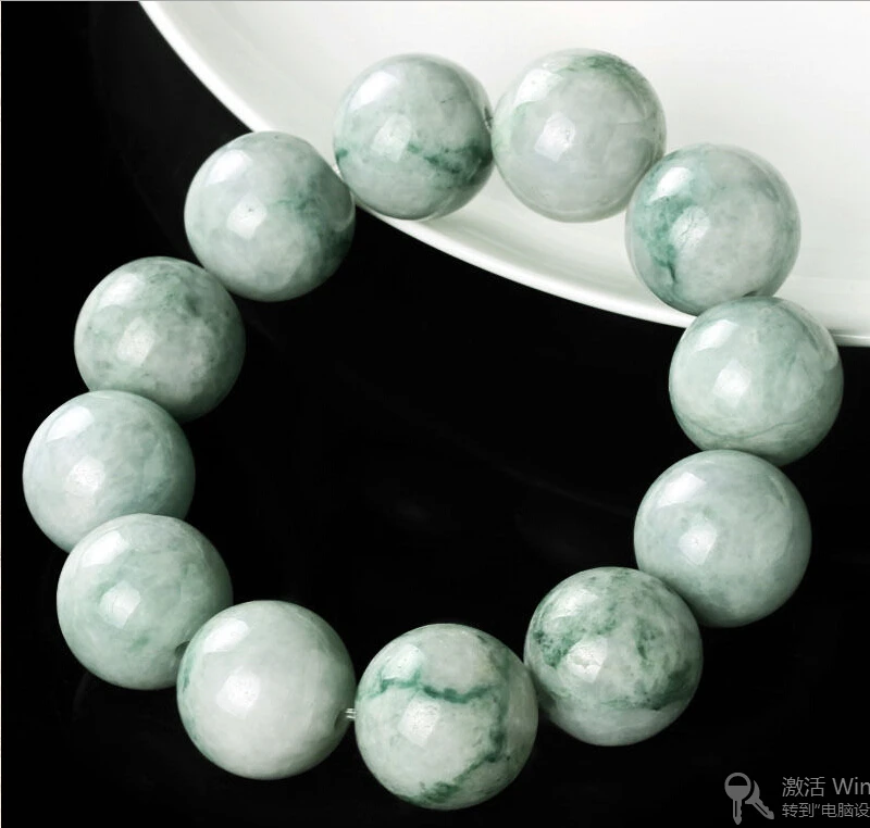18mm Chinese 100% A Grade Natural /Jadeite Men's Buddha Bead String Bracelet
18mm Chinese 100% A Grade Natural /Jadeite Men's Buddha Bead String Bracelet