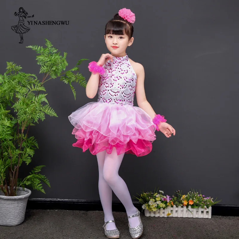 Jazz Dance Costumes for girls Sweet and Lovely Princess Dress Sequined Skirt Pettiskirt Pink Dance Dress Ballet Dance
Jazz Dance Costumes for girls Sweet and Lovely Princess Dress Sequined Skirt Pettiskirt Pink Dance Dress Ballet Dance