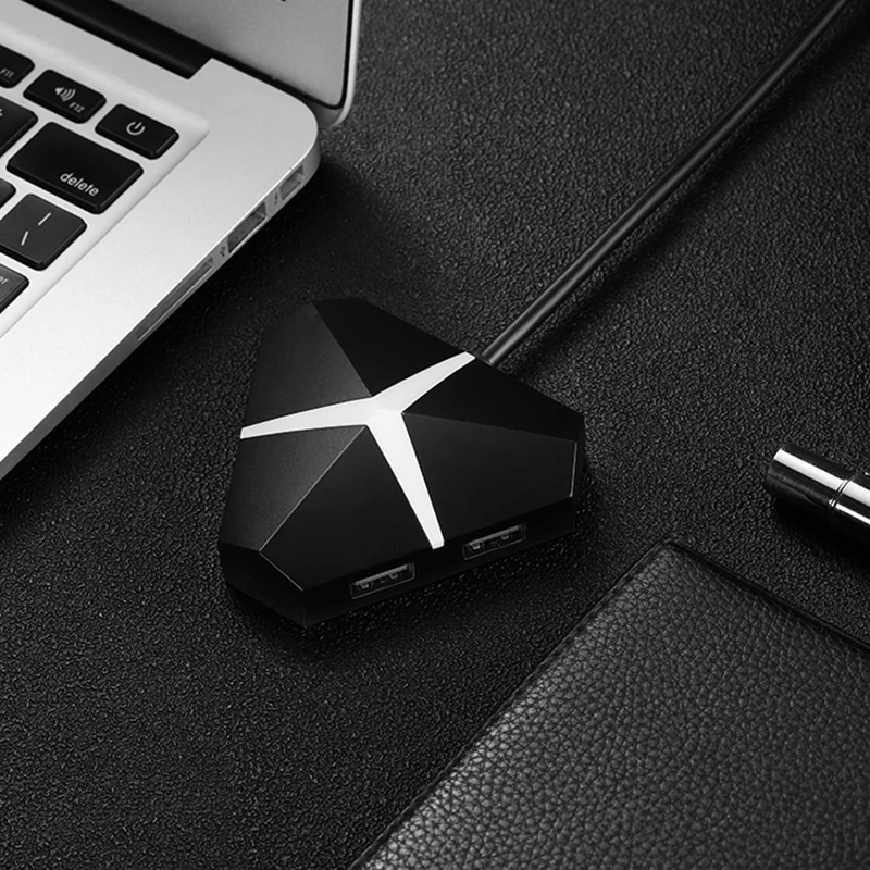 4-port USB 3.0 Hub Adapter, Splitter For Android, For IPhone, For Tablet Support 2TB Mobile HDD
4-port USB 3.0 Hub Adapter, Splitter For Android, For IPhone, For Tablet Support 2TB Mobile HDD