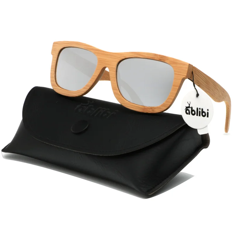 Ablibi Full Bamboo Wood Polarized Sunglasses Women's Men's Vintage Brand Design Driving Wood Shades in Leather Box
Ablibi Full Bamboo Wood Polarized Sunglasses Women's Men's Vintage Brand Design Driving Wood Shades in Leather Box