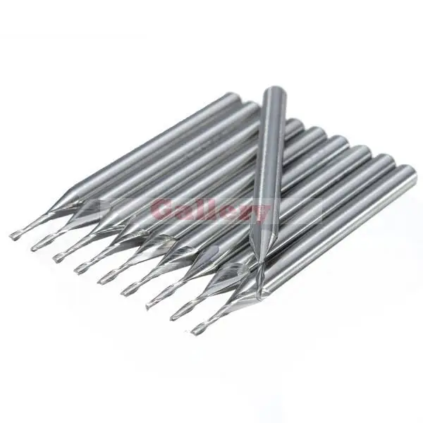3 Sets Lot 10 Pcs 1.0mm 4mm Cel 2 Flute Carbide Flat Nose End Mills Router Bit 1
3 Sets Lot 10 Pcs 1.0mm 4mm Cel 2 Flute Carbide Flat Nose End Mills Router Bit 1