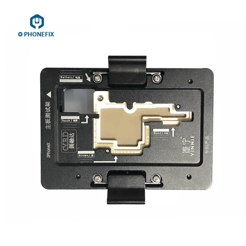 WL iSocket Jig для iPhone X PCB, тестовый держатель материнской платы, быстро складывается две половинки, логическая плата, тестовая приспособление без...
WL iSocket Jig для iPhone X PCB, тестовый держатель материнской платы, быстро складывается две половинки, логическая плата, тестовая приспособление без...