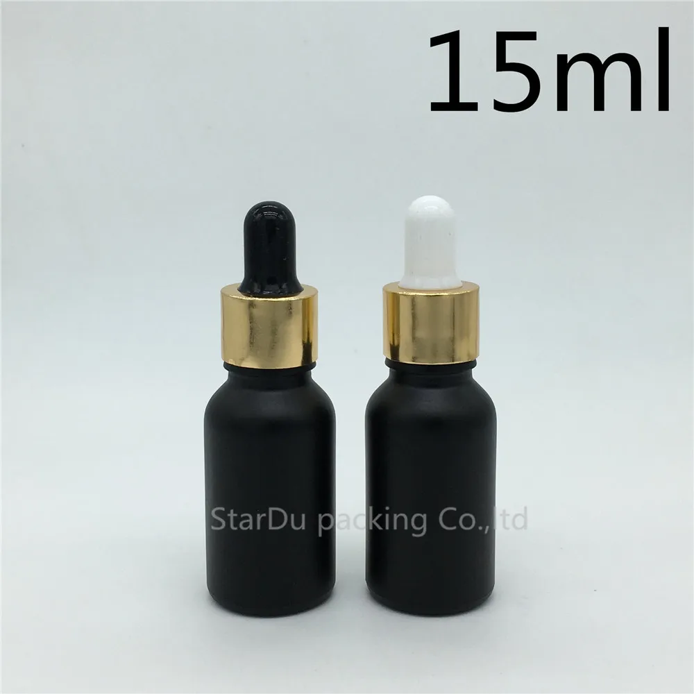 Free Shipping 500pcs 15ml Black Frosted Glass Essential Oil Bottle With Shiny Gold Ring Dropper Glass Perfume Bottle
Free Shipping 500pcs 15ml Black Frosted Glass Essential Oil Bottle With Shiny Gold Ring Dropper Glass Perfume Bottle