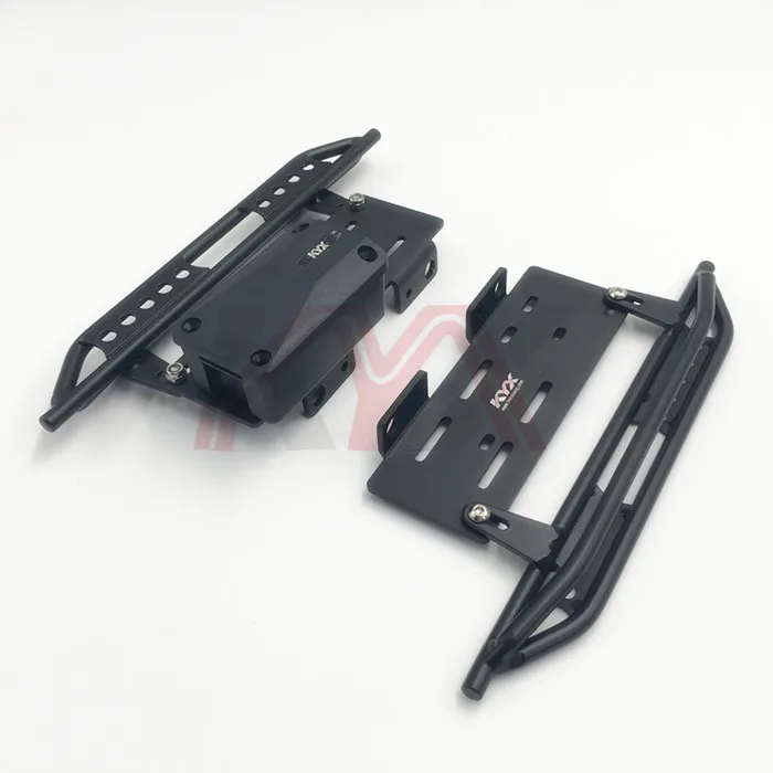 1 пара металлическая боковая педаль и приемная коробка для 1/10 Cherokee Wrangler Axial Scx10 90046