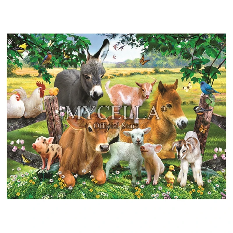 Farmland Full Diamond Embroidery 5D DIY Diamond Painting Mosaic Cross Stitch Animals Farm Art Needlework Crafts Home Decor Gift
Farmland Full Diamond Embroidery 5D DIY Diamond Painting Mosaic Cross Stitch Animals Farm Art Needlework Crafts Home Decor Gift
