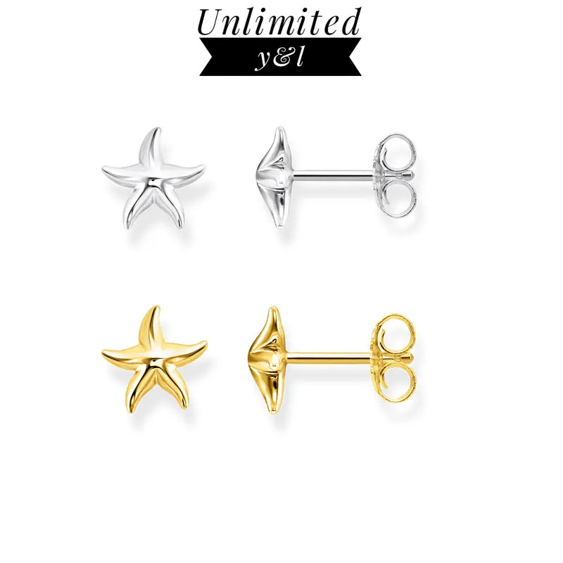 Animal Starfish Stud Earrings for Women Girls Thomas Style High Quality Earrings Silver Gold Color Fashion Jewelry Gifts
Animal Starfish Stud Earrings for Women Girls Thomas Style High Quality Earrings Silver Gold Color Fashion Jewelry Gifts
