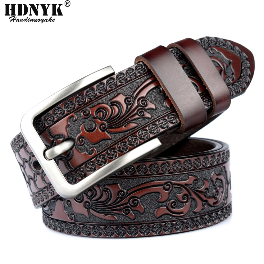 Ремень мужской из натуральной кожи с автоматической пряжкой|belt high quality|designer belts