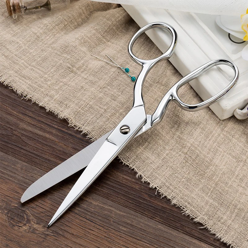 Stainless Steel Tailor Scissors For Cutting Cloth Fabric Sewing Scissor Hand Embroidery High Quality Trimming Scissors Tools
Stainless Steel Tailor Scissors For Cutting Cloth Fabric Sewing Scissor Hand Embroidery High Quality Trimming Scissors Tools