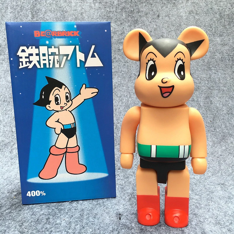 Новинка 400%, фигурка из ПВХ «Bearbrick The Astro Boy», модная игрушка без коробки
Новинка 400%, фигурка из ПВХ «Bearbrick The Astro Boy», модная игрушка без коробки