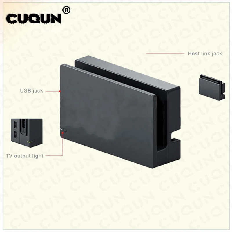 Original Charging HDMIi Base for Nintend Switch Video Base Charging Base Pedestal for Switch NS Game Console
Original Charging HDMIi Base for Nintend Switch Video Base Charging Base Pedestal for Switch NS Game Console